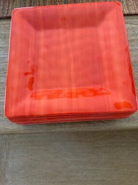 Bobby Flay 8 Salad Plates Melamine  New